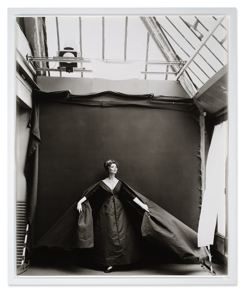Suzy Parker, Evening Dress by Dior, Paris Studio, Paris France, August 1956 by Richard Avedon