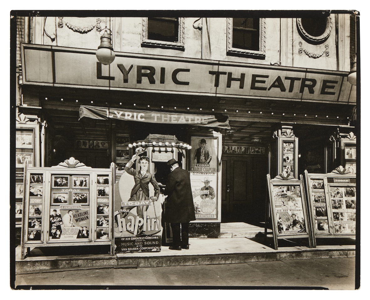 Lyric Theater, 3rd Avenue between 12th and 13th streets, Manhattan by Berenice Abbott