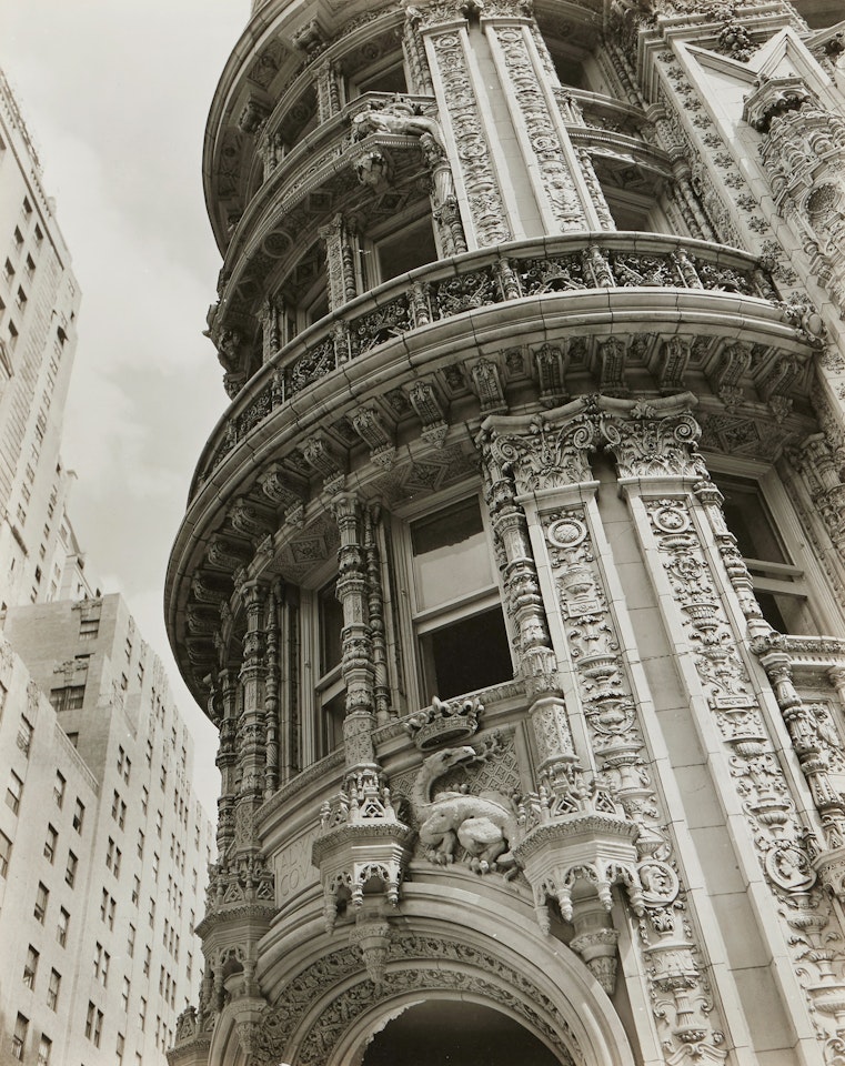 Façade: Alwyn Court, 174-182 West 58th Street and 911-917 Seventh Avenue, Manhattan by Berenice Abbott