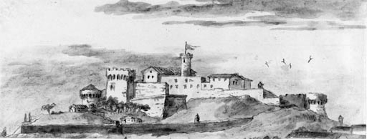 View of Brescia by Giovanni Domenico Tiepolo