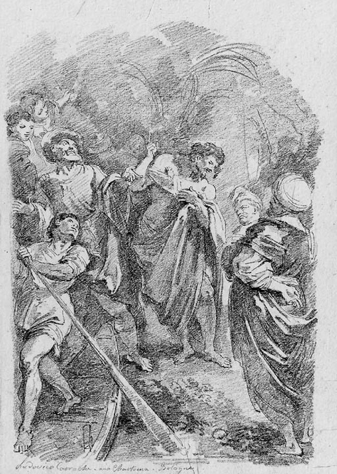 Preaching of Saint John the Baptist by Jean-Honoré Fragonard