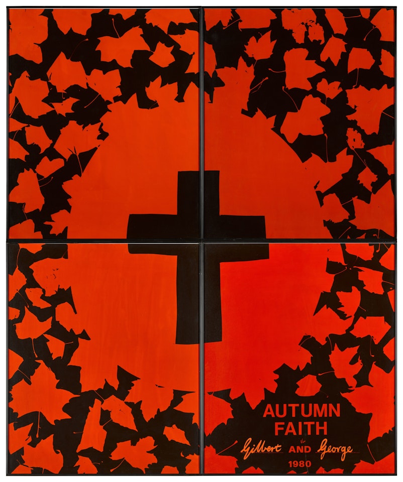 Autumn Faith by Gilbert & George