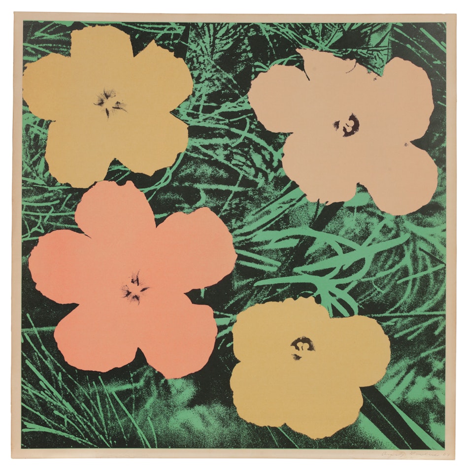 Flowers by Andy Warhol