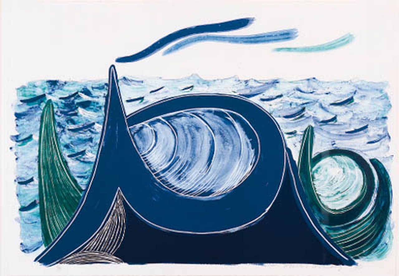 Wave by David Hockney