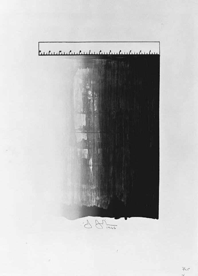 Ruler by Jasper Johns