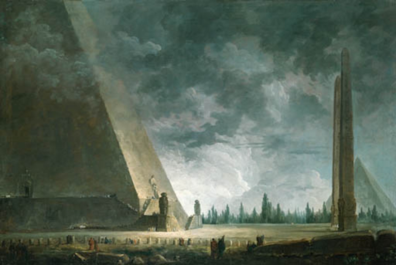 Fantaisie Egyptienne by Hubert Robert
