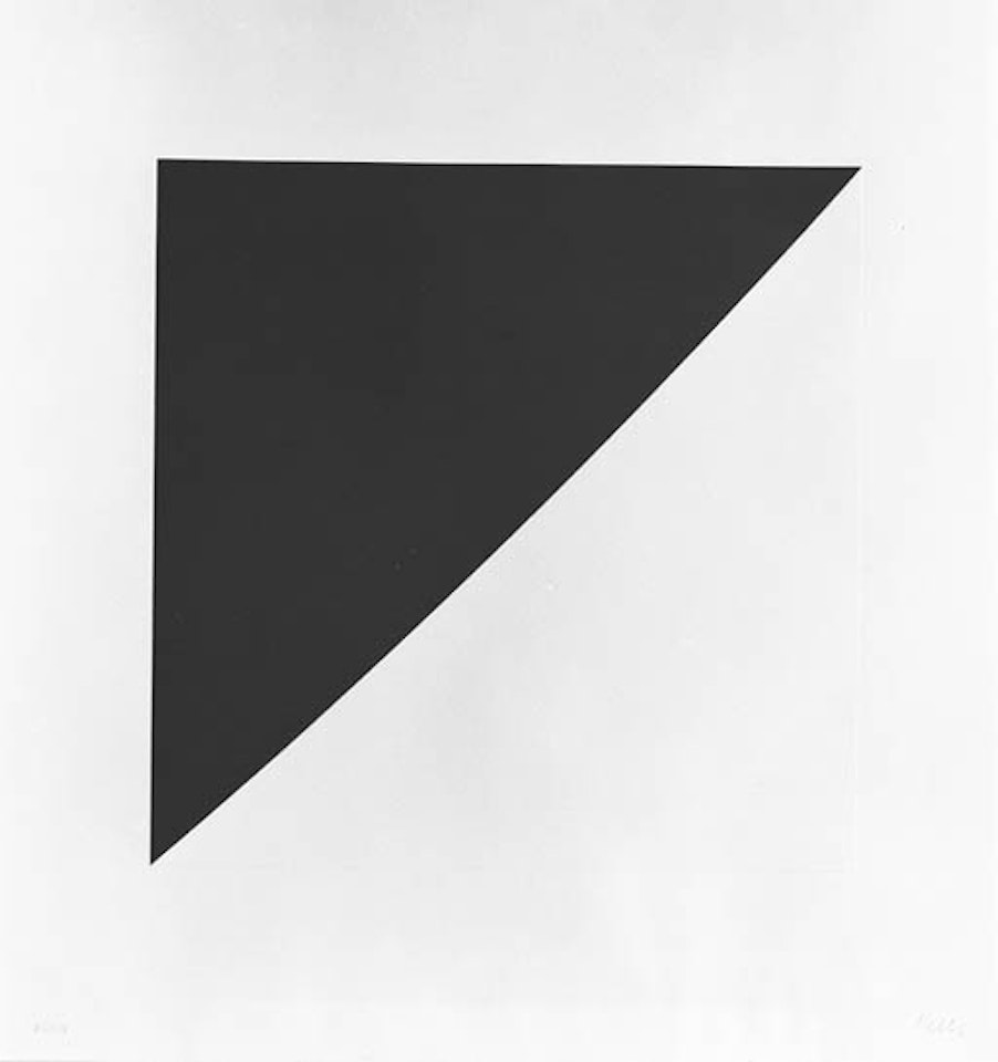 Green curve, radius of 20 degrees, from 'For Meyer Schapiro' by Ellsworth Kelly
