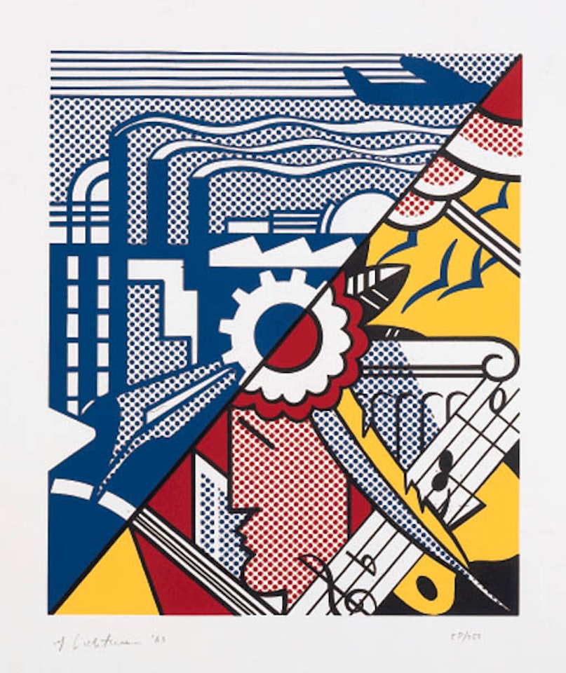 Industry and the Arts II by Roy Lichtenstein