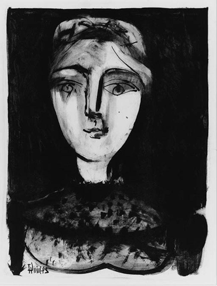 Tete de jeune femme by Pablo Picasso