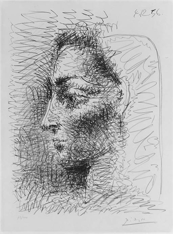 Portrait of Jacqueline by Pablo Picasso