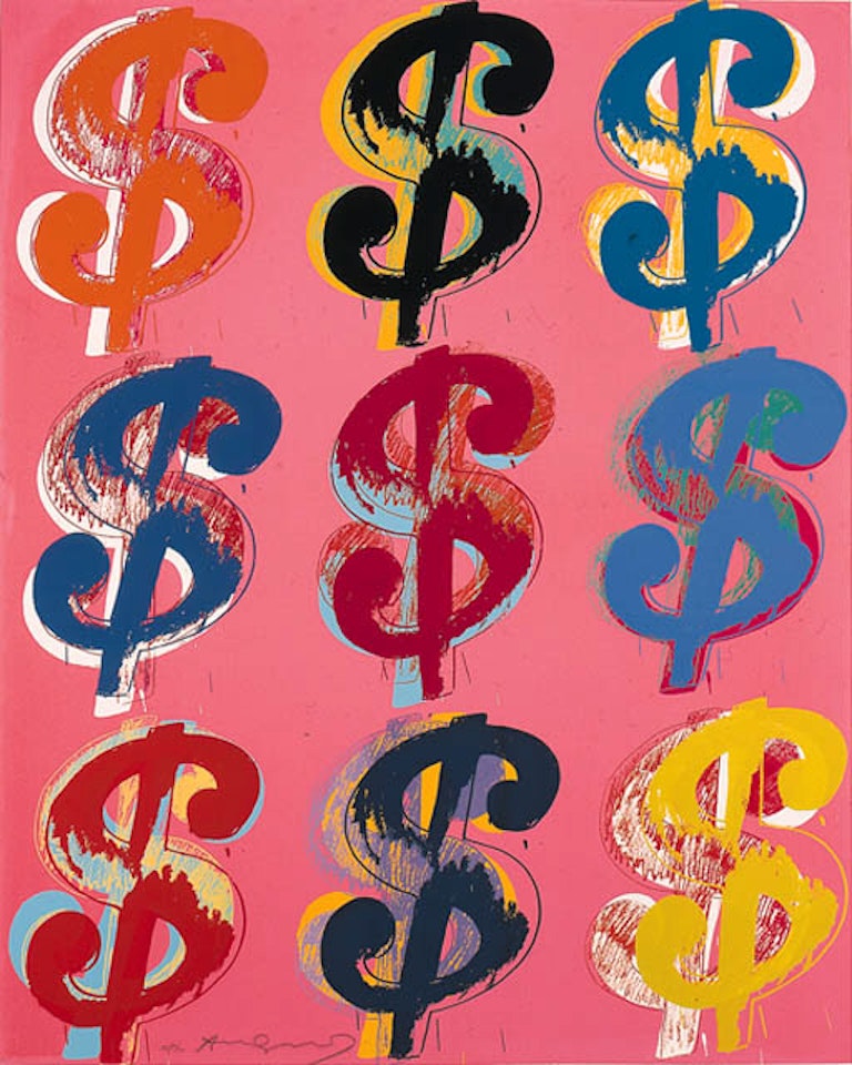 Dollar Sign by Andy Warhol