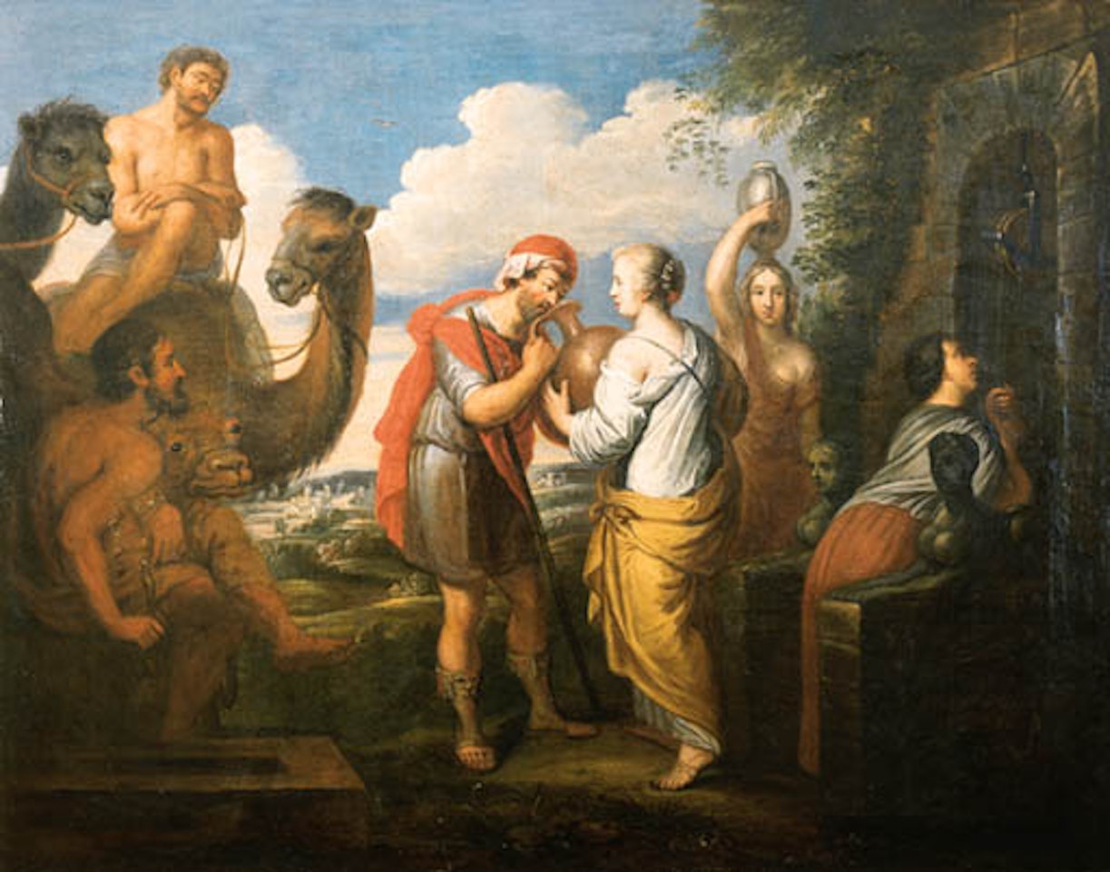 Rebekah at the Well by Venetian School
