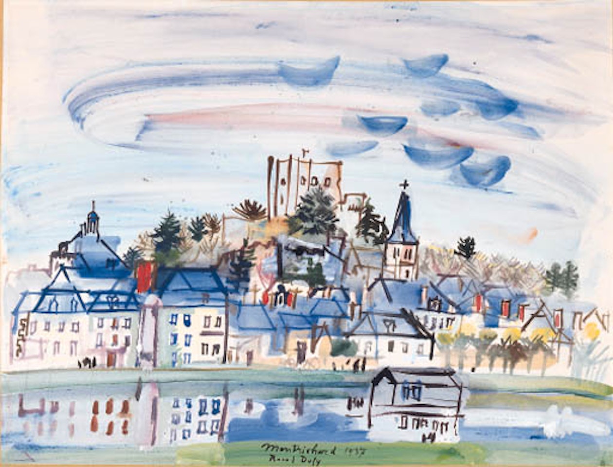Montrichard by Raoul Dufy