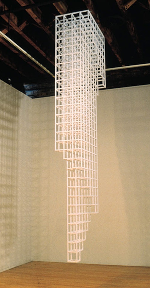 Hanging structure No.28A by Sol LeWitt
