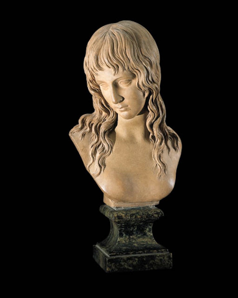 Buste de jeune fille by French School