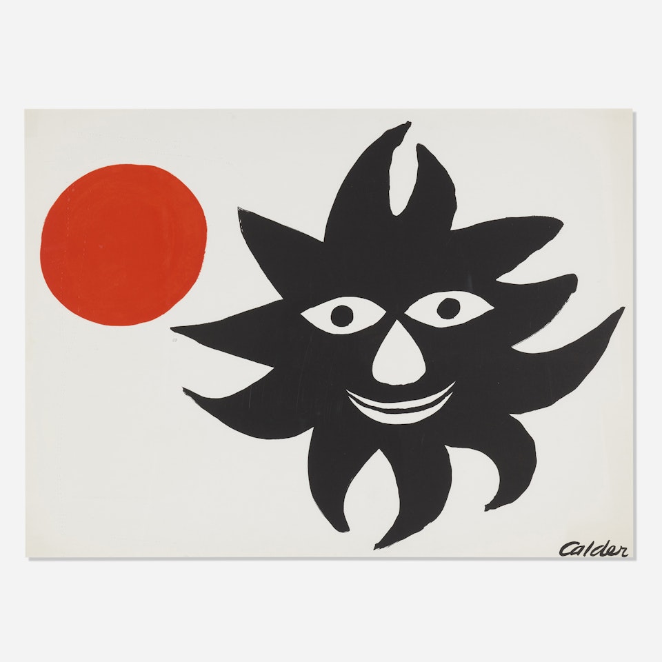 Red Sun by Alexander Calder