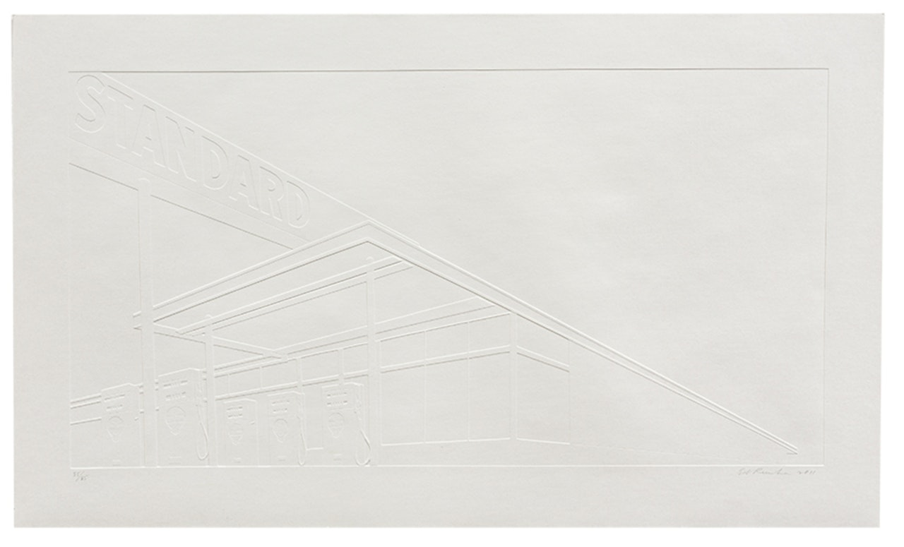 Ghost Station by Ed Ruscha