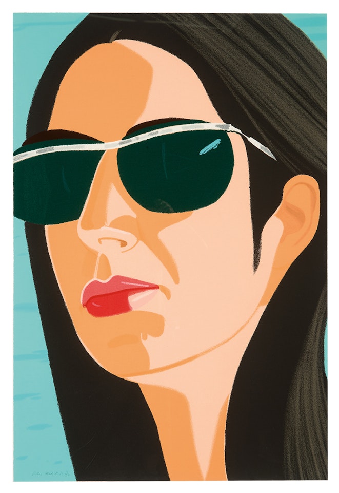 Ada with Sunglasses (from Alex and Ada portfolio) by Alex Katz