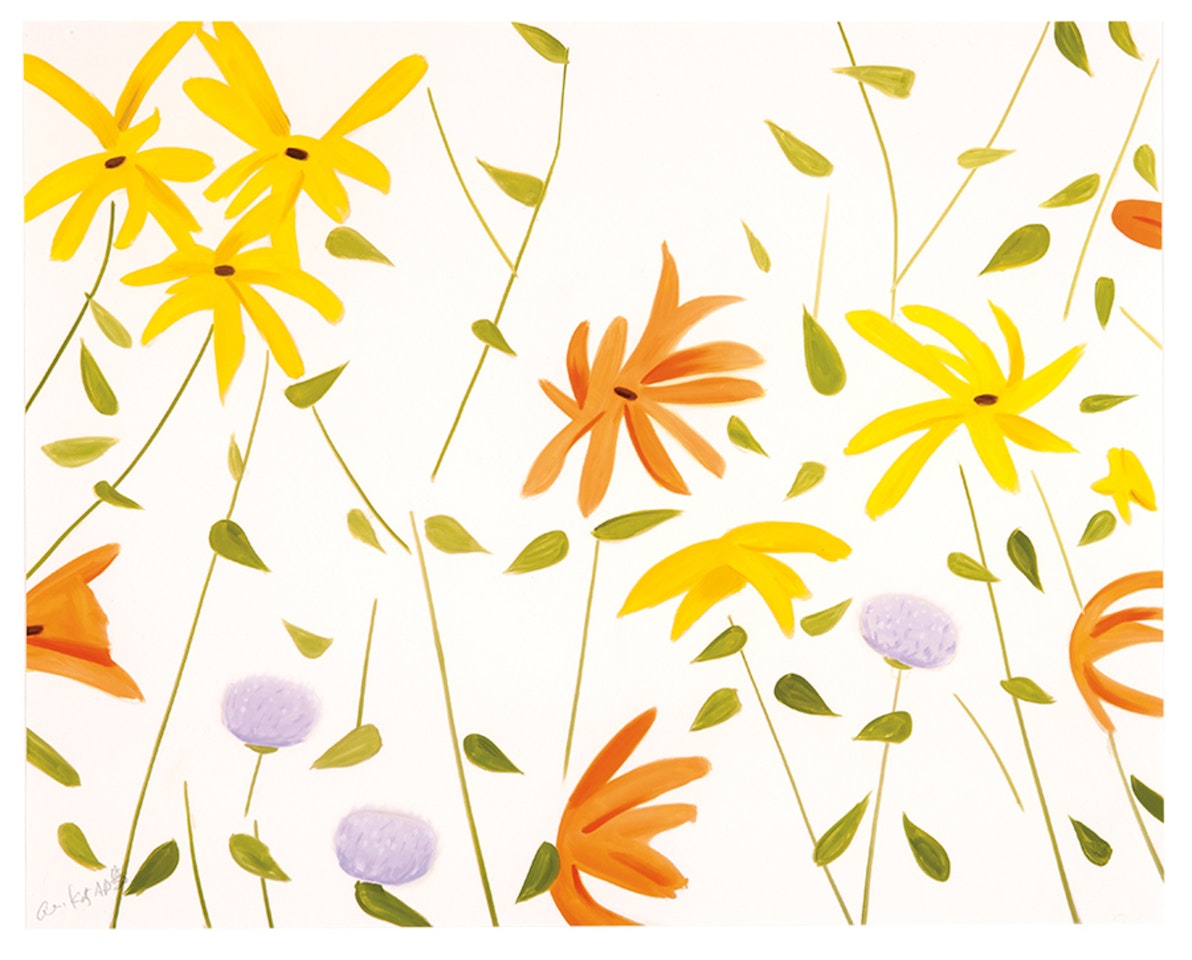 Summer Flowers 2 by Alex Katz