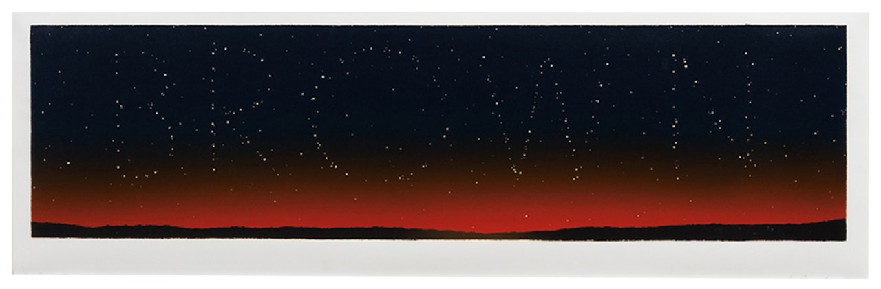 It's in the Stars by Ed Ruscha