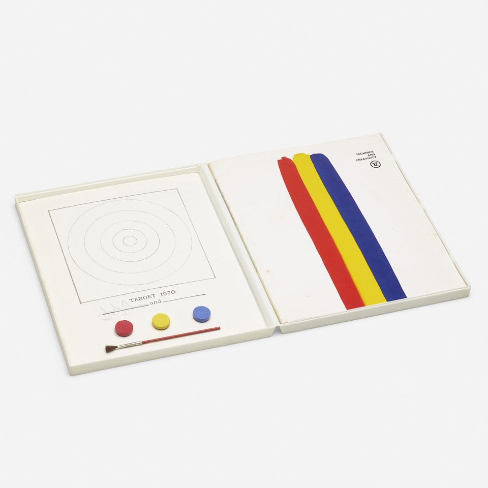 Target from Technics and Creativity by Jasper Johns