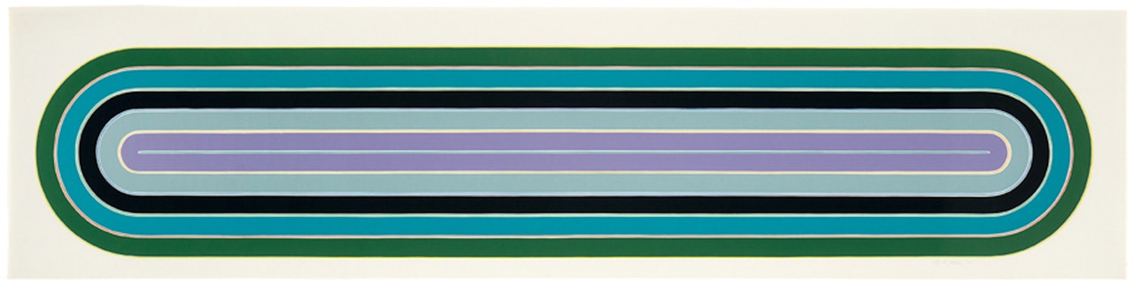 Los Alamitos (from Race Track Series) by Frank Stella