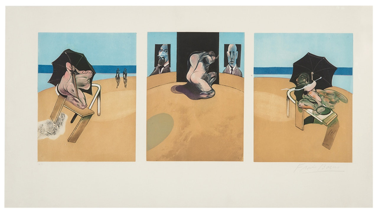 Triptych by Francis Bacon