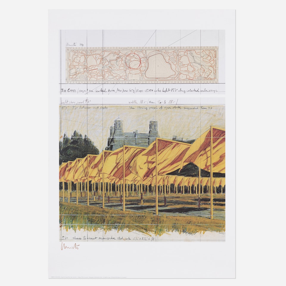 The Gates: Central Park, New York by Christo