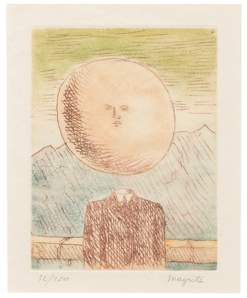 L'Art de Vivre (from Le Lien de Paille) by René Magritte