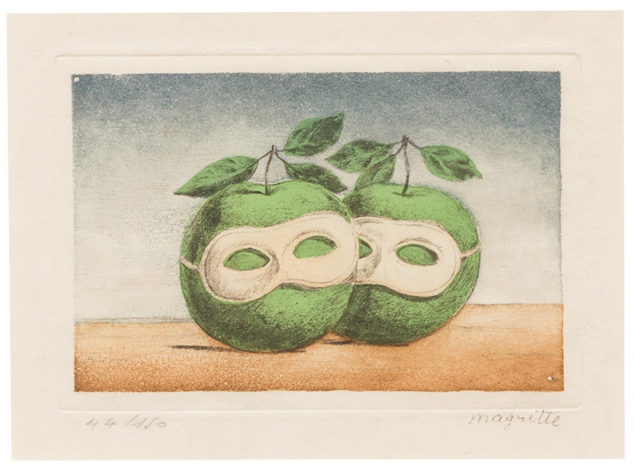 Le Pretre Marie (from Signe De Survie Au Temps D'Amour) by René Magritte
