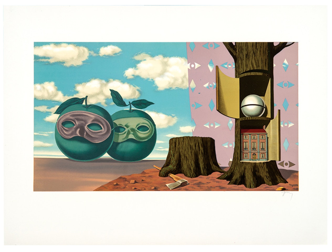 Les Enfants Trouvés de Magritte by René Magritte