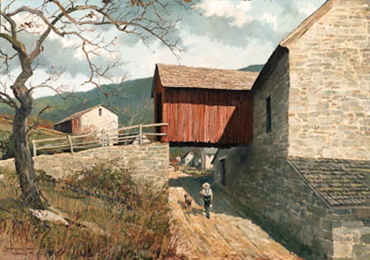 Pennsylvania barns by Eric Sloane