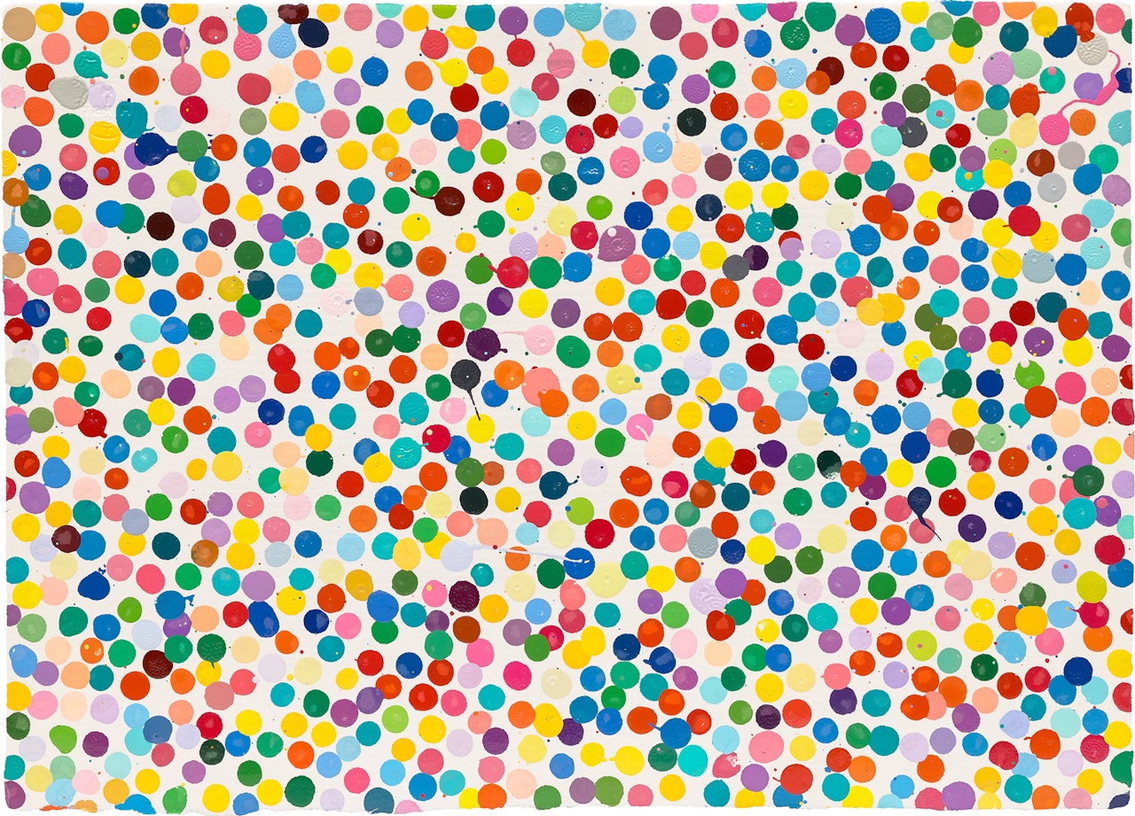 4545. How you'll be (from The Currency) by Damien Hirst