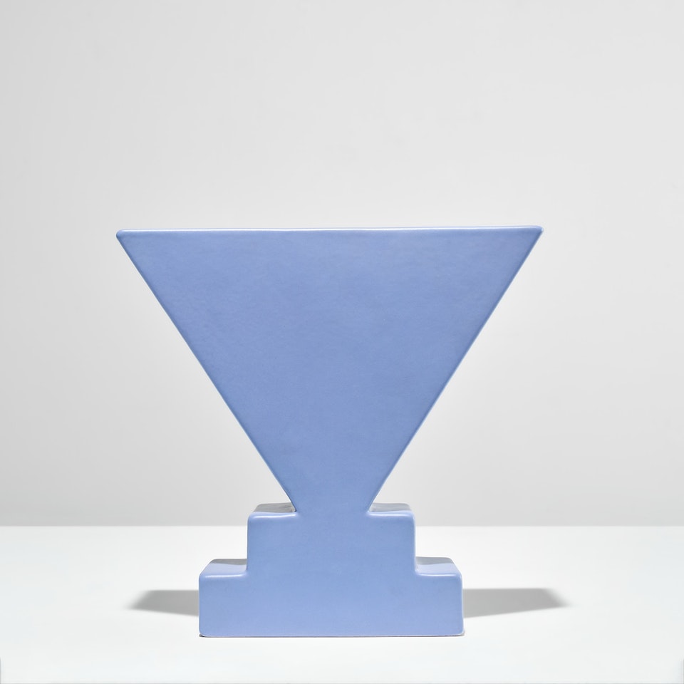 Vase, model no. 'Y19', from the 'Yantra di Terracotta' series by Ettore Sottsass