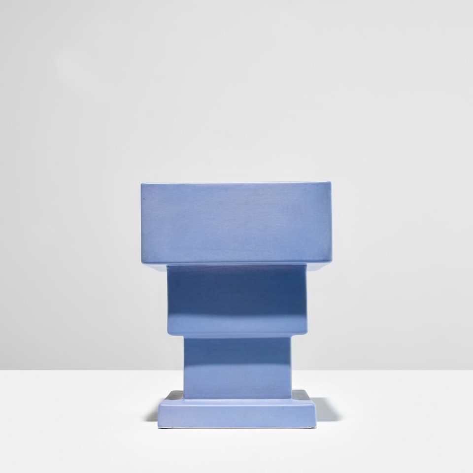 Vase, model no. 'Y16', from the 'Yantra di Terracotta' series by Ettore Sottsass