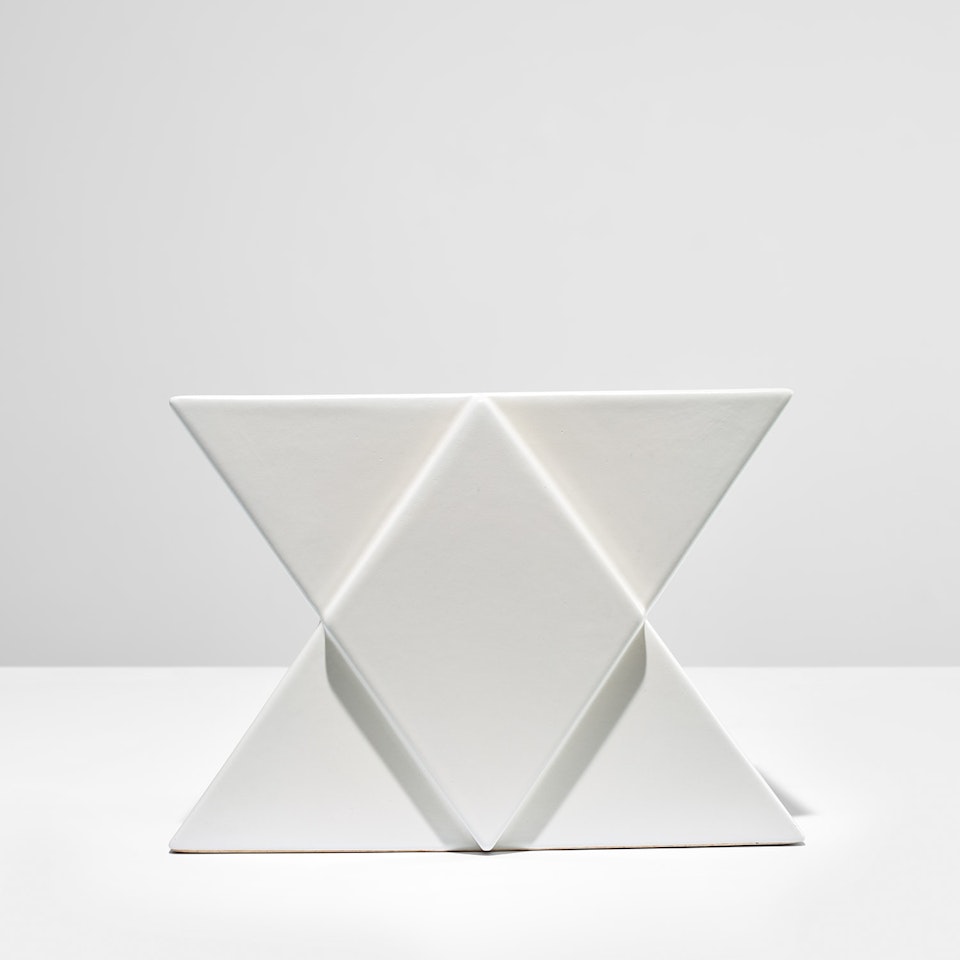 Vase, model no. 'Y30', from the 'Yantra di Terracotta' series by Ettore Sottsass