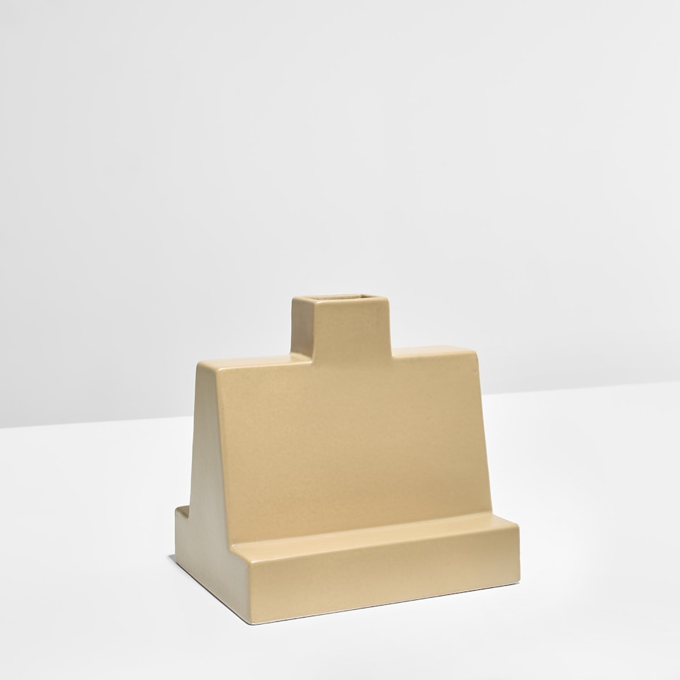 Vase, model no. 'Y21', from the 'Yantra di Terracotta' series by Ettore Sottsass