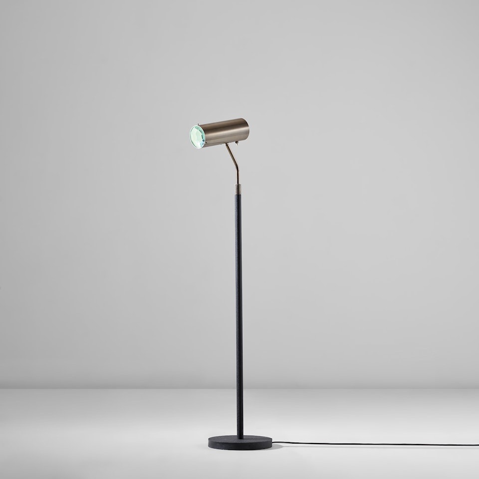 Adjustable floor lamp, model no. 2214 by Max Ingrand