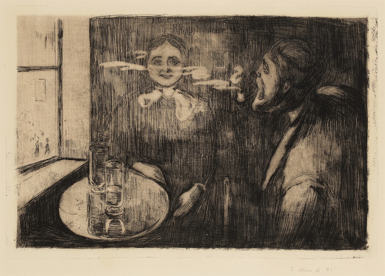 Tête-à-Tête by Edvard Munch