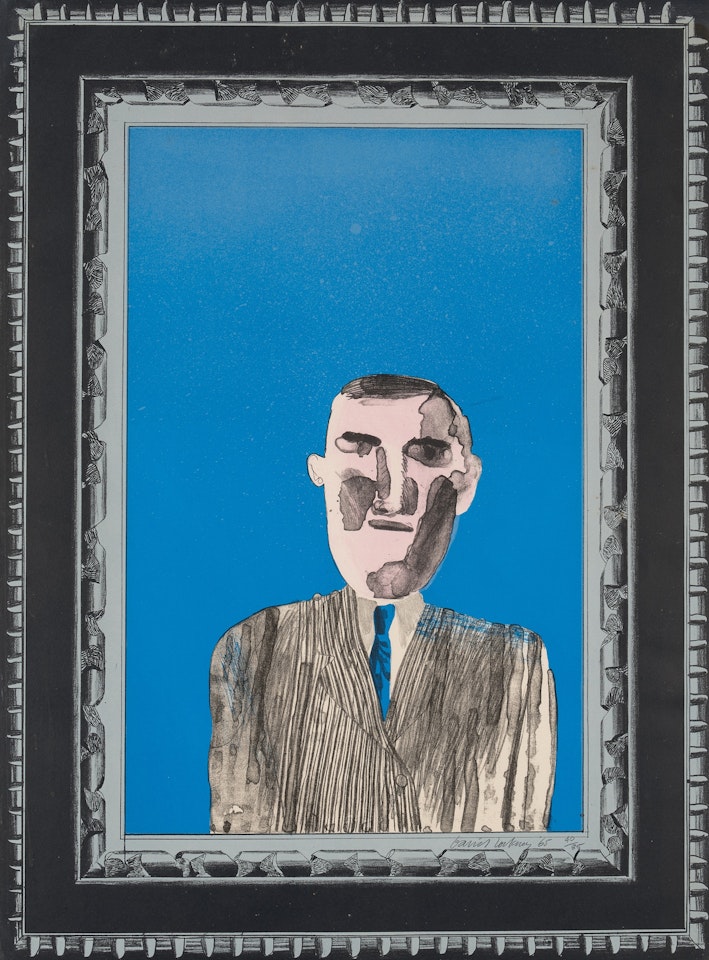 Picture of a Portrait in a Silver Frame, from A Hollywood Collection by David Hockney