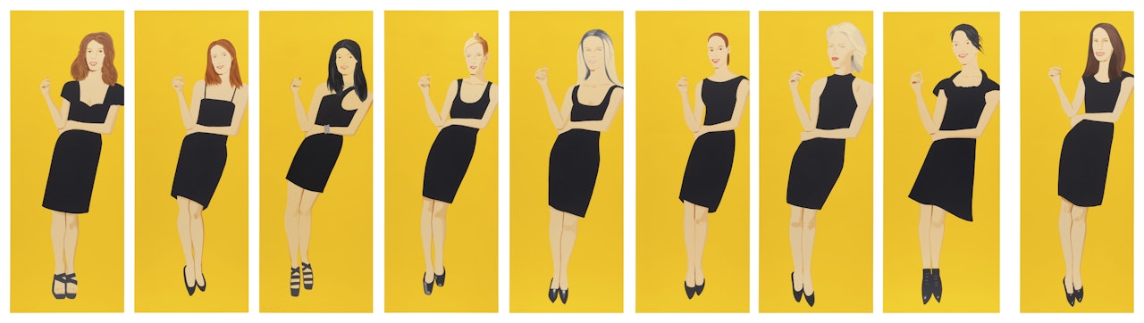 Black Dress by Alex Katz