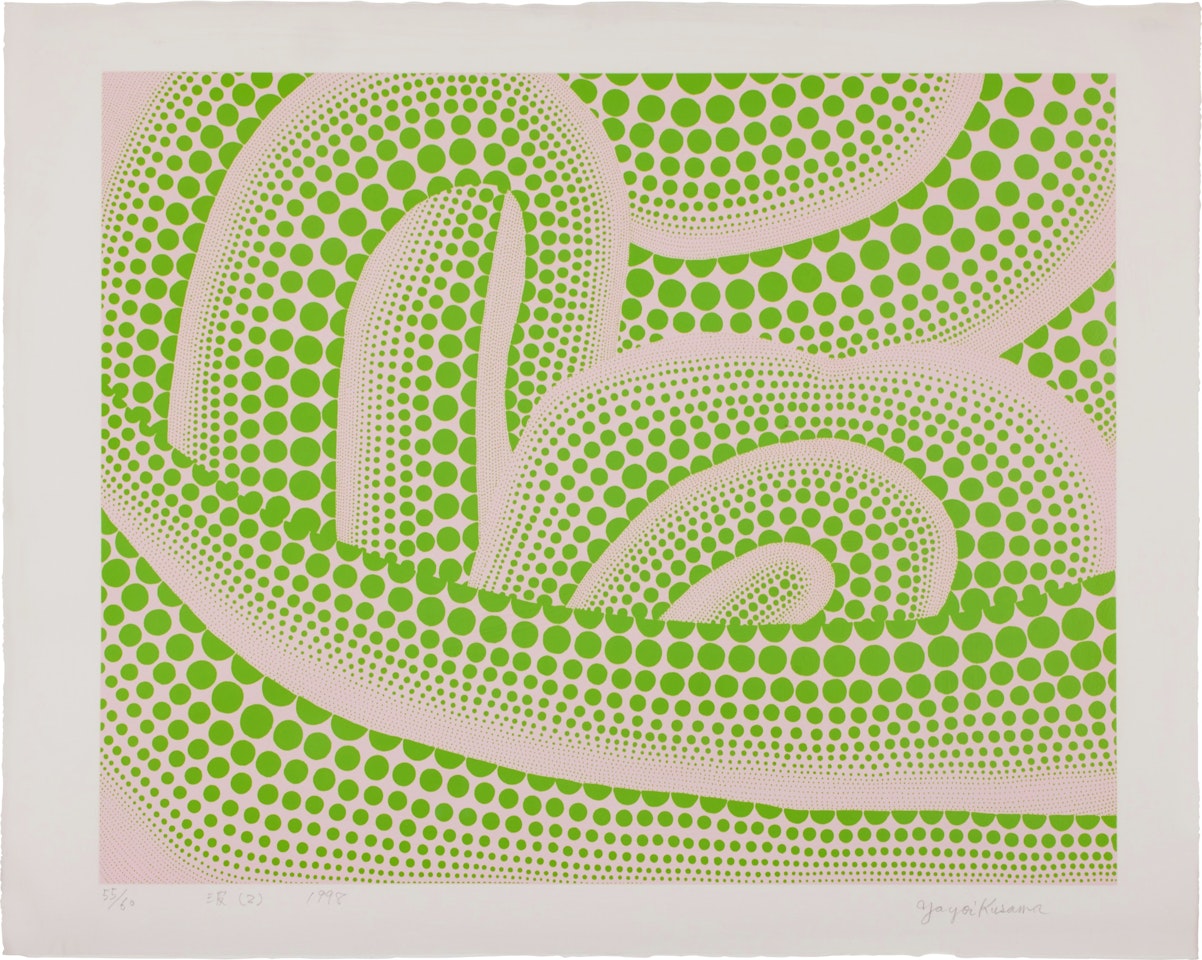 Waves (2) by Yayoi Kusama