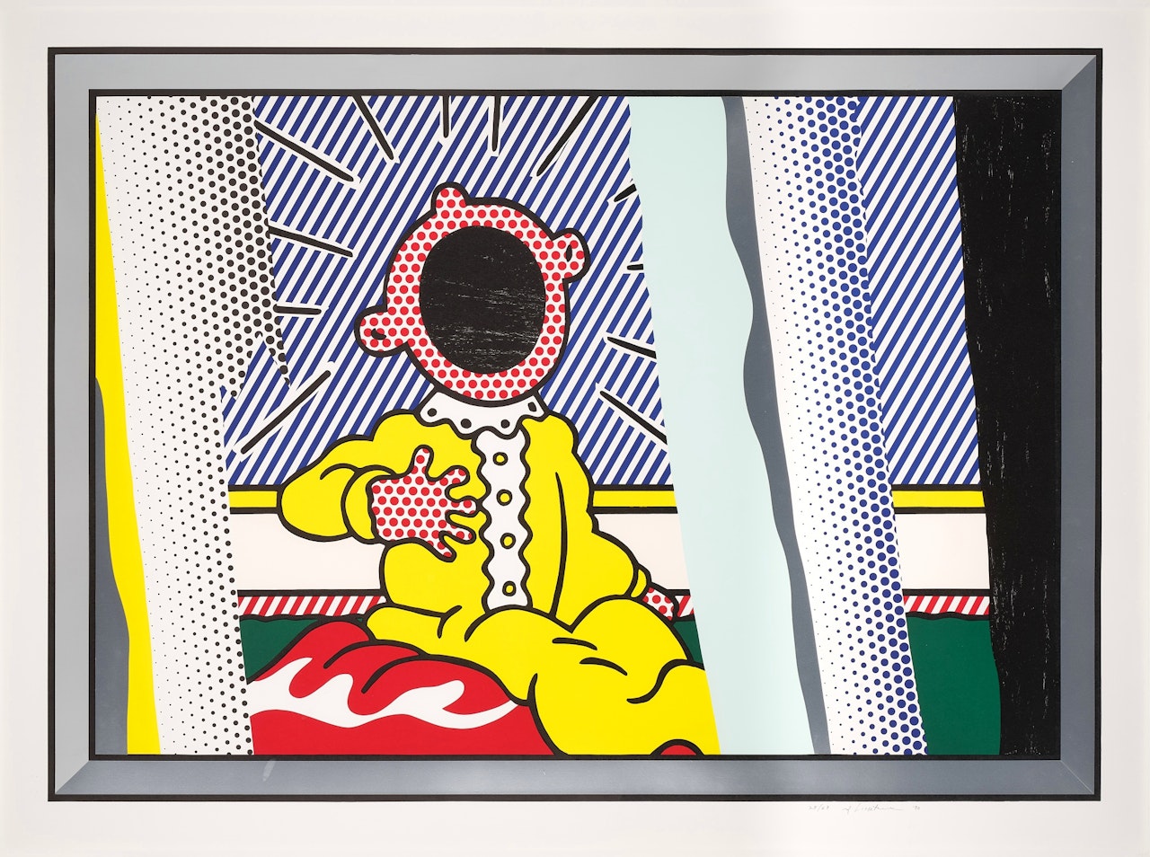 Reflections on the Scream, from Reflections by Roy Lichtenstein