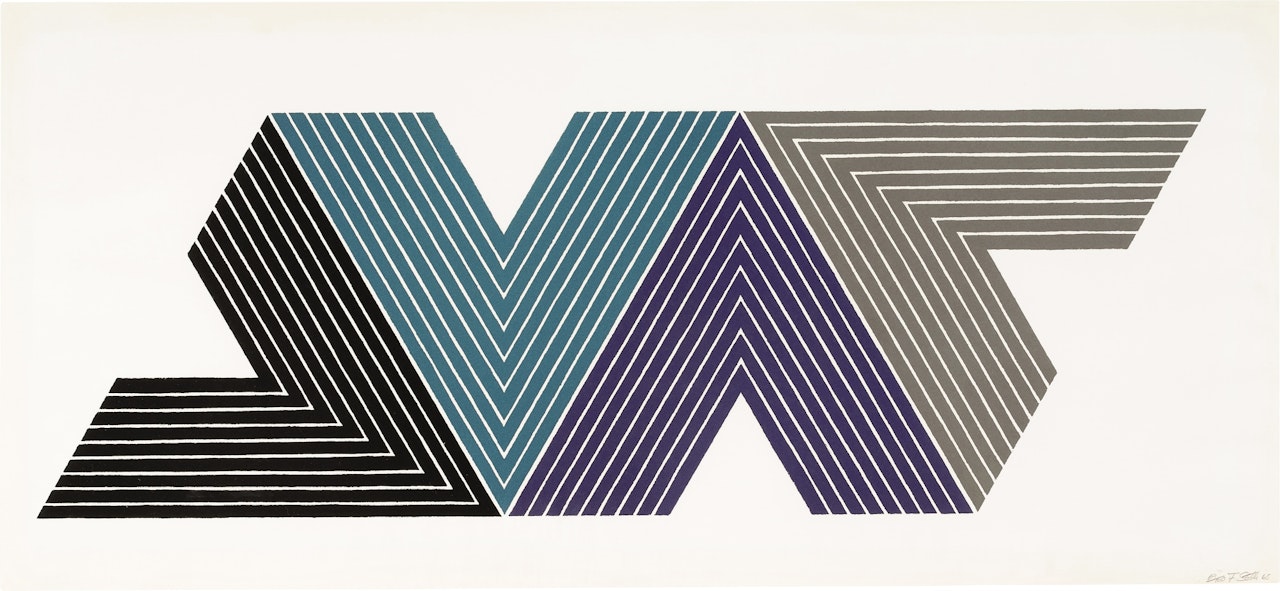 Empress of India I, from V series by Frank Stella
