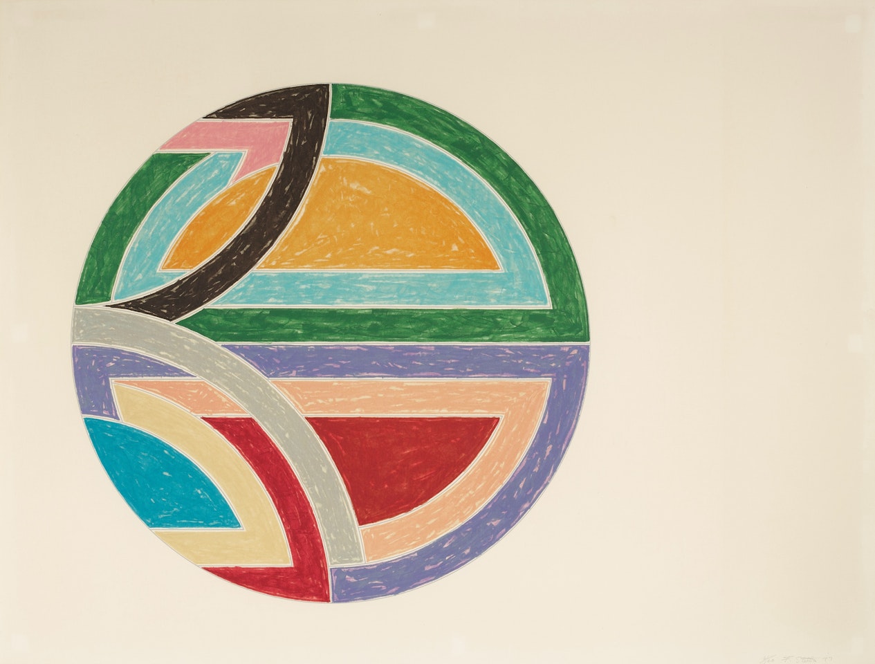 Sinjerli Variation I by Frank Stella
