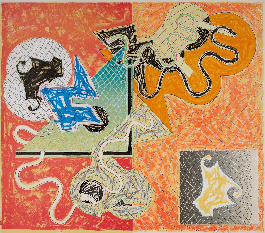 Shards IV by Frank Stella