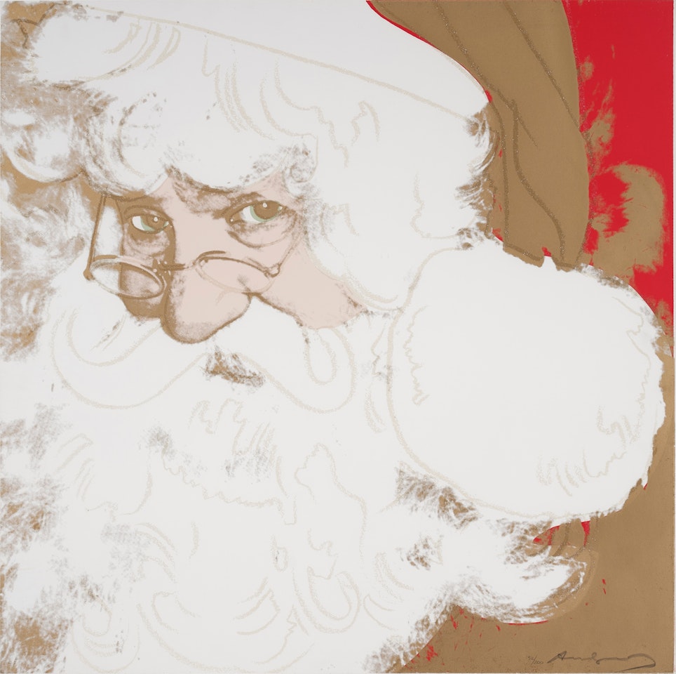 Santa Claus, from Myths by Andy Warhol