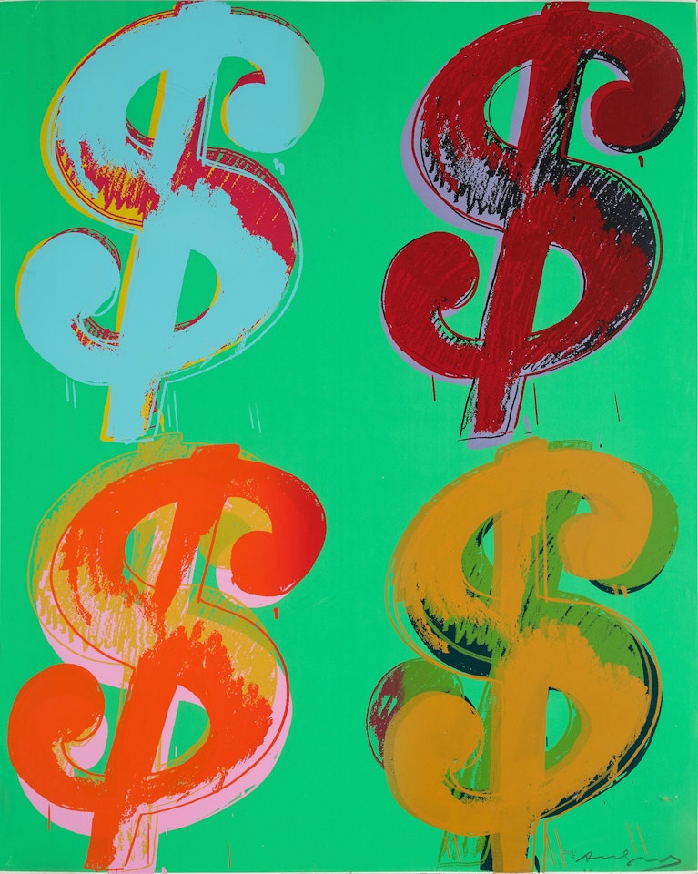 $ (4) by Andy Warhol