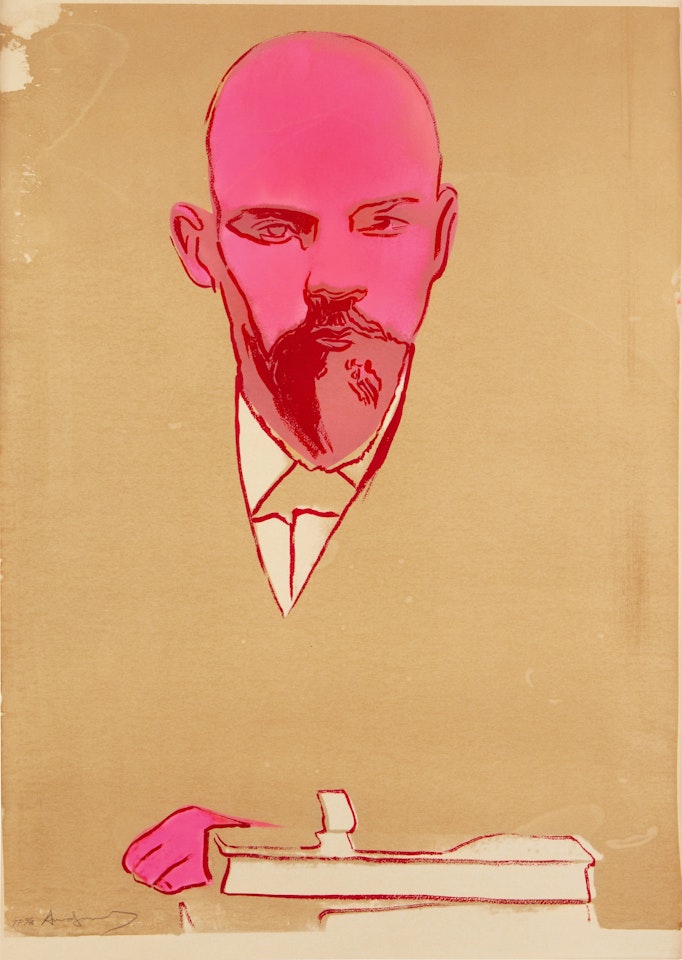 Lenin by Andy Warhol