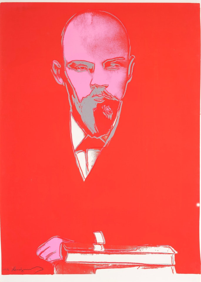 Lenin by Andy Warhol